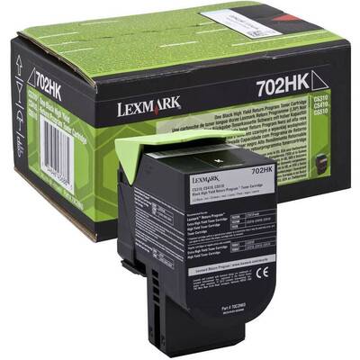 Toner imprimanta Lexmark 70C2HK0 Black Return