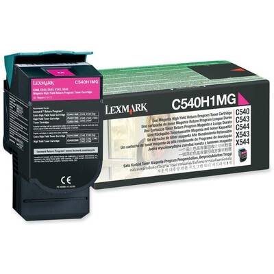 Toner imprimanta Lexmark MAGENTA RETURN C540H1MG 2K ORIGINAL C540N