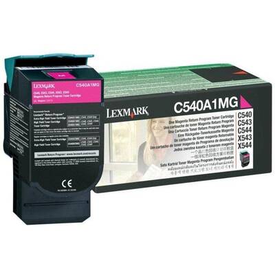 Toner imprimanta Lexmark MAGENTA RETURN C540A1MG 1K ORIGINAL C540N