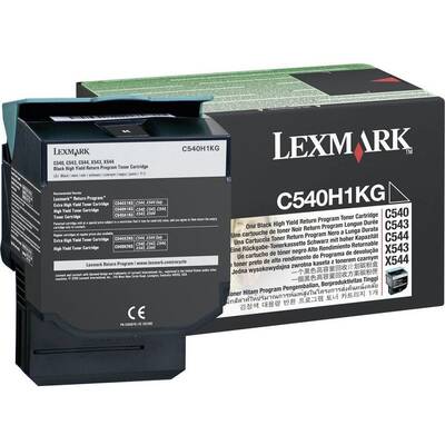 Toner imprimanta Lexmark BLACK RETURN C540H1KG 2,5K ORIGINAL C540N