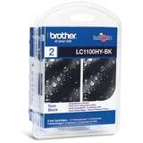 Brother LC1100 High Yield Blister Pack Black Twin Pack