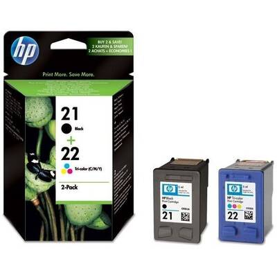 Cartus Imprimanta HP COMBO PACK NR.21 + NR.22 SD367AE ORIGINAL DESKJET 3940