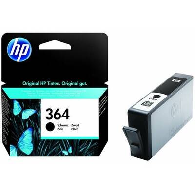 Cartus Imprimanta HP 364 ink black standard capacity 6ml 250 pages 1-pack with Vivera ink