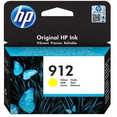 Cartus Imprimanta HP 912 Yellow Ink