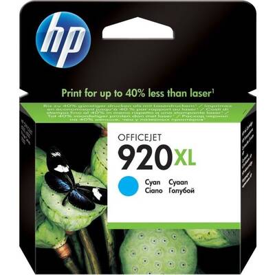 Cartus Imprimanta HP 920XL original cyan high capacity 700 pages 1-pack