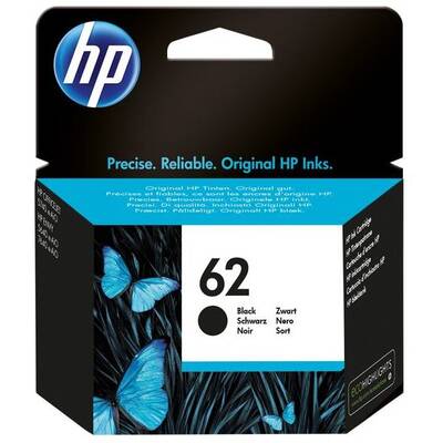 HP dublat-62 ink cartridge black standard capacity 1-pack
