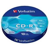 VERBATIM CD-R 10 pcs, 700MB, 52x, wrap EXTRA PROTECTION