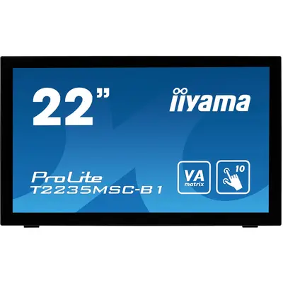 Ecran Interactiv IIyama multi-touch ProLite T2235MSC-B1 - LED  Full HD (1080p) - 22"