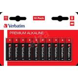 VERBATIM battery - 10 x AA / LR6 - alkaline