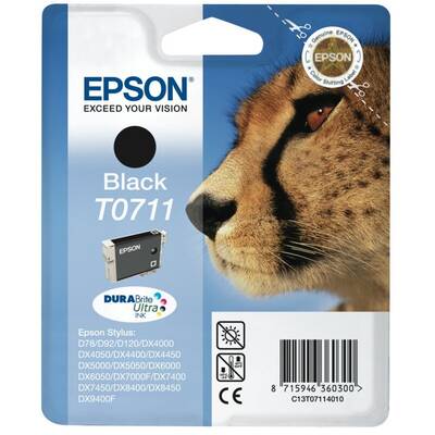 Cartus Imprimanta Epson T0711 - black - original - ink cartridge