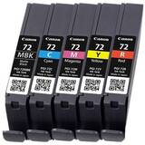 Canon PGI-72 Multipack Black/Cyan/Magenta/Yellow/Red