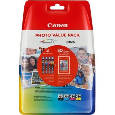 Cartus Imprimanta Canon CLI-526 color black/cyan/magenta/yellow Multipack