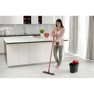 Mop Vileda Ultramax XL Box Dry & Wet Microfibră Negru, Roșu