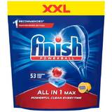 Finish Tablete Finish ALL-IN-1 MAX LEMON pentru mașina de spălat vase 848 g 53 buc.
