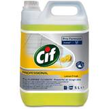 CIF Cif Professional Detergent Multifuncțional Lămâie 5l