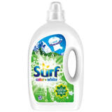 Surf Surf Gel Detergent lichid de rufe Culoare si alb Mountain Freshness 3l