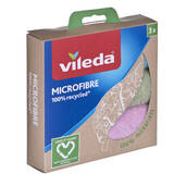 VILEDA Pânză din microfibră VILEDA 100% reciclată 3 buc.