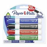 PAPER MATE Set de markere pentru ștergere uscată Paper-Mate - 4 culori