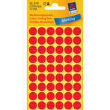 AVERY Zweckform Colour Coding Dots, Red