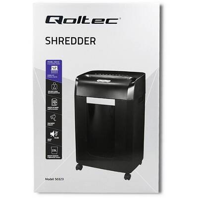 Qoltec  50323 Shredder ACRI | Cross cut | 23L