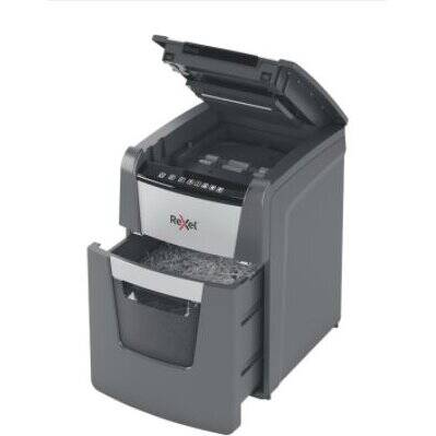 Rexel AutoFeed+ 100X automatic shredder, P-4, cuts confetti cut (4x28mm), 100 sheets, 34 litre bin