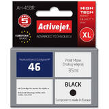 ACTIVEJET COMPATIBIL AH-46BR for HP printer; HP 46 CZ637AA replacement; Premium; 35 ml; black