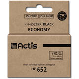 ACTIS COMPATIBIL KH-652BKR for HP printer; HP 652 F6V25AE replacement; Standard; 15 ml; black