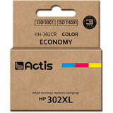 ACTIS COMPATIBIL KH-302CR for HP printer; HP 302XL F6U67AE replacement; Premium; 21 ml; color