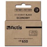 ACTIS COMPATIBIL KH-650BKR for HP printer; HP 650 CZ101AE replacement; Standard; 15 ml; black