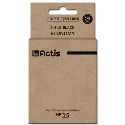 Cartus Imprimanta ACTIS COMPATIBIL KH-15 for HP printer; HP 15 C6615N replacement; Standard; 44 ml; black