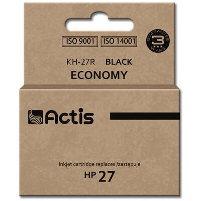 Cartus Imprimanta ACTIS COMPATIBIL KH-27R for HP printer; HP 27 C8727A replacement; Standard; 20 ml; black