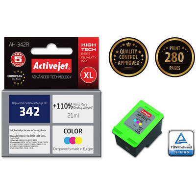 Cartus Imprimanta ACTIVEJET COMPATIBIL for Hewlett Packard No.342 C9361EE