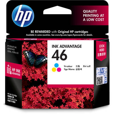 Cartus Imprimanta HP 46 Original Cyan,Magenta,Yellow 1 pc(s)