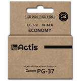 ACTIS COMPATIBIL KC-37R for Canon printer; Canon PG-37 replacement; Standard; 12 ml; black