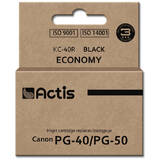 ACTIS COMPATIBIL KC-40R for Canon printer; Canon PG-40 / PG-50 replacement; Standard; 25 ml; black