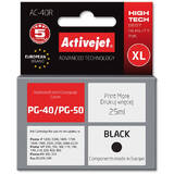 ACTIVEJET COMPATIBIL AC-40R for Canon printer; Canon PG-40/PG-50 replacement; Premium; 25 ml; black