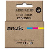 ACTIS COMPATIBIL KC-38R for Canon printer; Canon CL-38 replacement; Standard; 12 ml; color