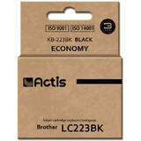 ACTIS COMPATIBIL KB-223BK for Brother printer; Brother LC223BK replacement; Standard; 16 ml; black