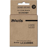 ACTIS COMPATIBIL KB-1100Bk for Brother printer; Brother LC1100BK/LC980BK replacement; Standard; 28 ml; black