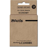 ACTIS COMPATIBIL KB-1000BK for Brother printer; Brother LC1000BK/LC970BK replacement; Standard; 36 ml; black
