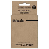 ACTIS COMPATIBIL KB-1240BK for Brother printer; Brother LC1240BK/LC1220BK replacement; Standard; 19ml; black