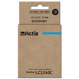 ACTIS COMPATIBIL KB-1240C for Brother printer; Brother LC1240C/LC1220C replacement; Standard; 19 ml; cyan
