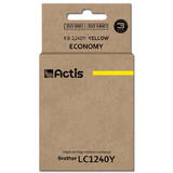 ACTIS COMPATIBIL KB-1240Y for Brother printer; Brother LC1240Y/LC1220Y replacement; Standard; 19 ml; yellow