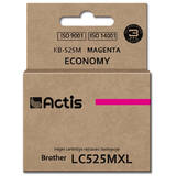 ACTIS COMPATIBIL KB-525M for Brother printer; Brother LC-525M replacement; Standard; 15 ml; magenta