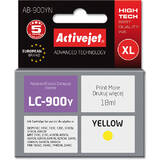 ACTIVEJET COMPATIBIL AB-900YN for Brother printer; Brother LC900Y replacement; Supreme; 17.5 ml; yellow