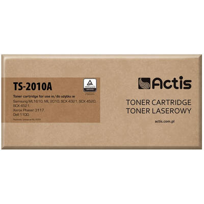 Toner imprimanta ACTIS COMPATIBIL TS-2010A for Samsung printer; Samsung ML-1610D2/ML-2010D3 replacement; Standard; 3000 pages; black