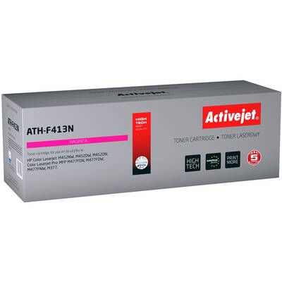 Toner imprimanta ACTIVEJET COMPATIBIL ATH-F413N for HP printer; HP 410A CF413A replacement; Supreme; 2300 pages; magenta