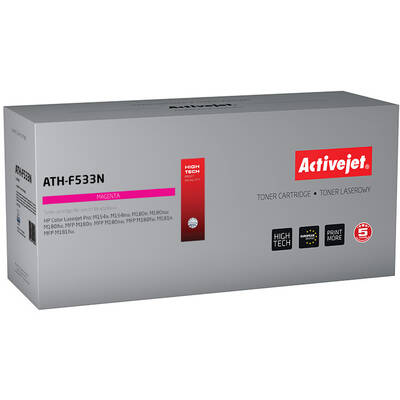 Toner imprimanta ACTIVEJET COMPATIBIL ATH-F533N for HP printer; HP 205A CF533A replacement; Supreme; 900 pages; magenta