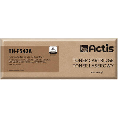 Toner imprimanta ACTIS COMPATIBIL TH-F542A for HP printer; HP 203A CF542A replacement; Standard; 1300 pages; yellow