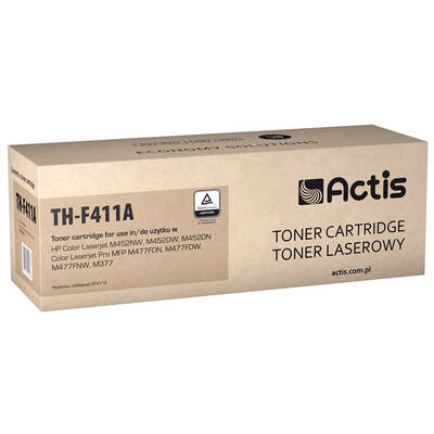 Toner imprimanta ACTIS COMPATIBIL TH-F411A for HP printer; HP 410A CF411A replacement; Standard; 2300 pages; cyan